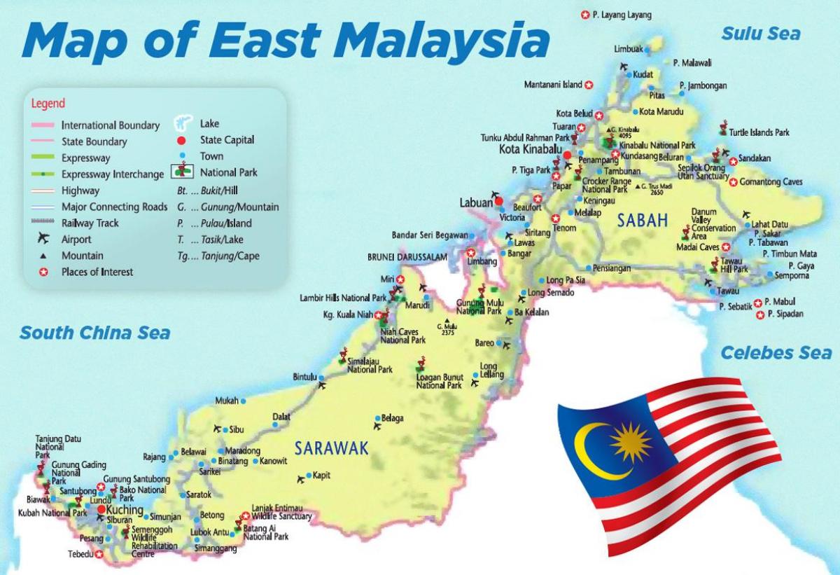 harta e lindjes malajzi