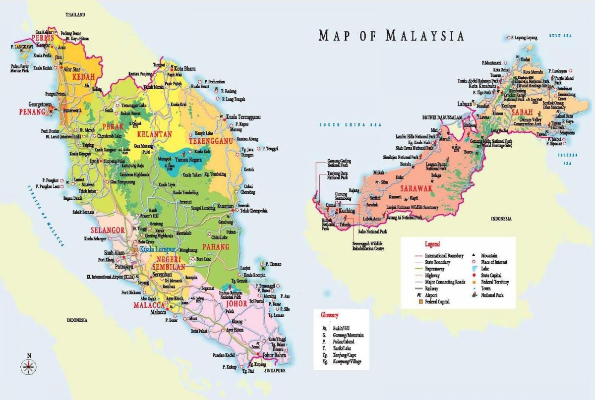 turizmi harta e malajzi