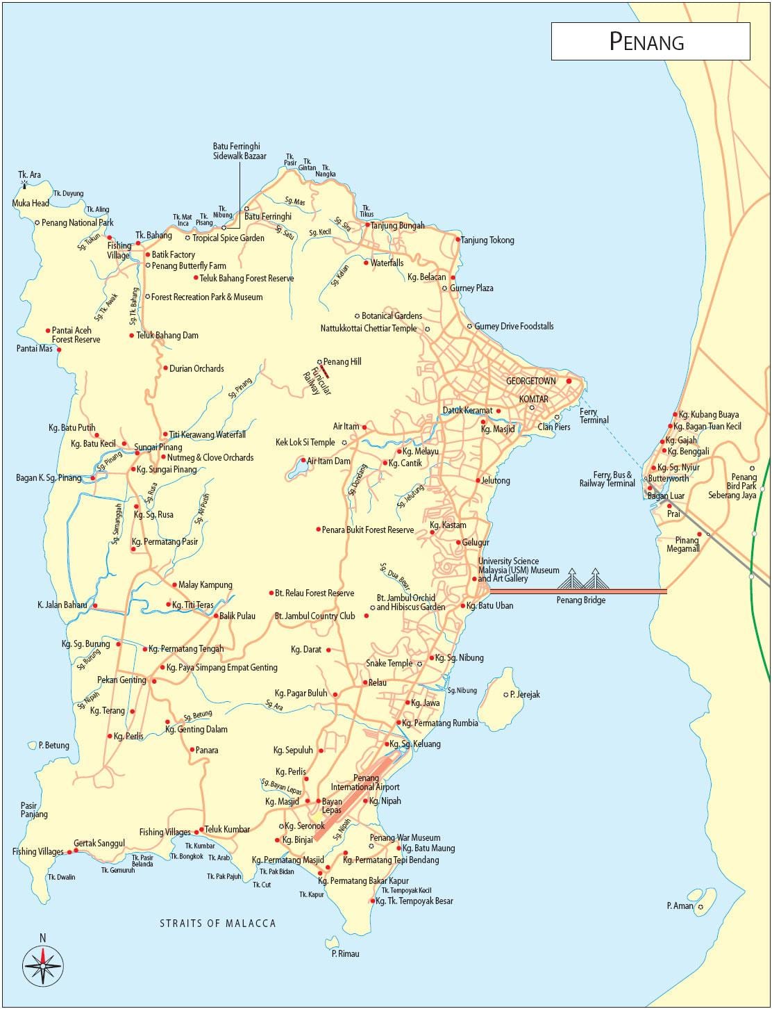 harta pulau pinang malajzi