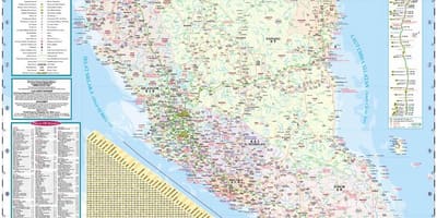 Harta e malajzi hartën e rrugës & autostradës udhëzues